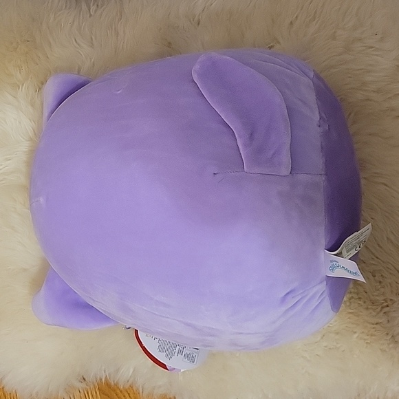 Squishmallows Kellytoy Plush 8" Tabitha Purple Cat Ultrasoft Stuffed Animal - Picture 3 of 3